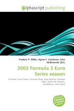 2003 Formula 3 Euro Series season