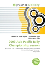 2003 Asia-Pacific Rally Championship season