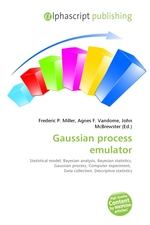 Gaussian process emulator