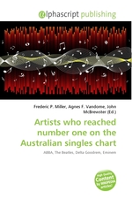 Artists who reached number one on the Australian singles chart