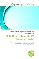 2004 Konica Minolta V8 Supercar Series