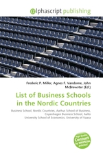 List of Business Schools in the Nordic Countries