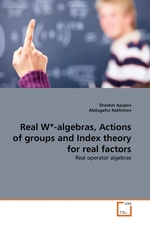 Real W*-algebras, Actions of groups and Index theory for real factors. Real operator algebras