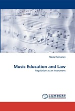 Music Education and Law. Regulation as an Instrument