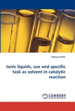 Ionic liquids, use and specific task as solvent in catalytic reaction