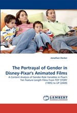 The Portrayal of Gender in Disney-Pixars Animated Films. A Content Analysis of Gender-Role Variables in Pixars Ten Feature-Length Films From TOY STORY (1995) to UP (2009)