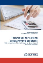 Techniques for solving programming problems. With comparison of the techniques for Quadratic and Non-linear problems