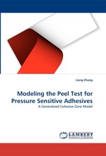 Modeling the Peel Test for Pressure Sensitive Adhesives. A Generalized Cohesive Zone Model