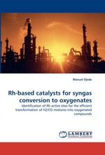 Rh-based catalysts for syngas conversion to oxygenates. Identification of Rh active sites for the efficient transformation of H2/CO mixtures into oxygenated compounds