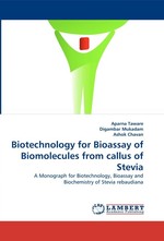 Biotechnology for Bioassay of Biomolecules from callus of Stevia. A Monograph for Biotechnology, Bioassay and Biochemistry of Stevia rebaudiana