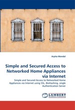 Simple and Secured Access to Networked Home Appliances via Internet. Simple and Secured Access to Networked Home Appliances via Internet using SSL, BioHashing, single Authentication Server