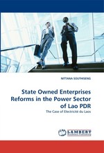 State Owned Enterprises Reforms in the Power Sector of Lao PDR. The Case of Electricit? du Laos