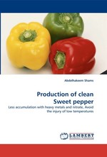 Production of clean Sweet pepper. Less accumulation with heavy metals and nitrate, Avoid the injury of low temperatures