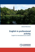 English in professional activity. English for International Law students