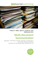 Multi-document Summarization