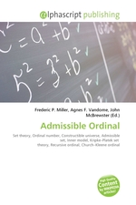 Admissible Ordinal