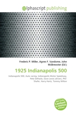 1925 Indianapolis 500