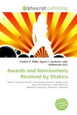 Awards and Nominations Received by Shakira