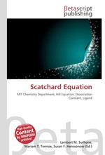 Scatchard Equation