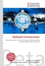 Default Constructor