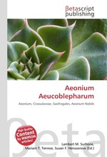 Aeonium Aeucoblepharum