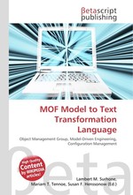 MOF Model to Text Transformation Language