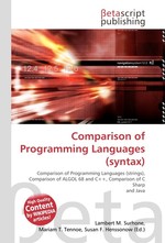 Comparison of Programming Languages (syntax)