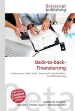 Back-to-back-Finanzierung
