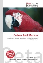 Cuban Red Macaw