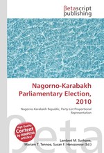 Nagorno-Karabakh Parliamentary Election, 2010