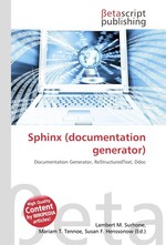 Sphinx (documentation generator)