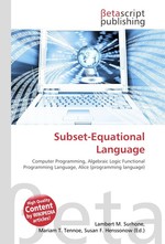 Subset-Equational Language
