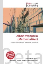 Albert Wangerin (Mathematiker)