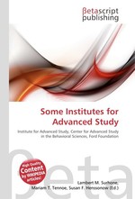 Some Institutes for Advanced Study