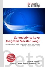 Somebody to Love (Leighton Meester Song)