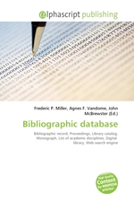 Bibliographic database