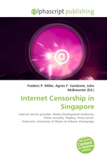 Internet Censorship in Singapore