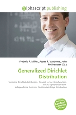 Generalized Dirichlet Distribution
