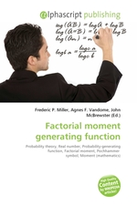Factorial moment generating function