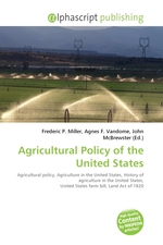 Agricultural Policy of the United States