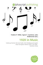 1920 in Music