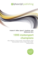 1999 motorsport champions