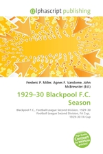 1929–30 Blackpool F.C. Season