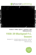 1938–39 Blackpool F.C. Season