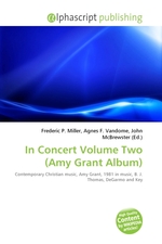 In Concert Volume Two (Amy Grant Album)