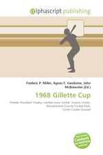 1968 Gillette Cup