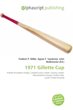 1971 Gillette Cup