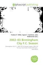 2002–03 Birmingham City F.C. Season