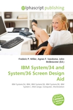 IBM System/34 and System/36 Screen Design Aid