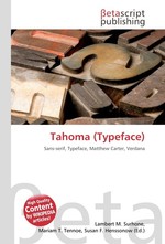 Tahoma (Typeface)